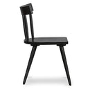 Poly & BARK HAVA Dining Chair,Oak, Black