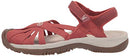 KEEN Women's Rose Casual Closed Toe Sandals, Redwood, 8