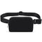Lizbin Belt Bag Fanny Pack Crossbody Bag for Women Men, Small Waist Pack for Running, Mini Waist Pouch Waist Bag with Adjustable Strap for Walking Hiking Workout Sports Casual Travel (Black)