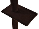 Cat Craft 12400301DCCOM Three Tier Floor-to-Ceiling Cat Tree, Dark Chocolate Brown