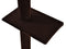 Cat Craft 12400301DCCOM Three Tier Floor-to-Ceiling Cat Tree, Dark Chocolate Brown