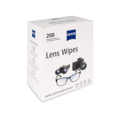 Zeiss Pre-Moistened Lens Cleaning Wipes 200 Ct