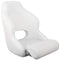 MSC Captain Boat Seat (White/White, Captain Boat Seat)