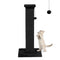 Advwin 84cm Tall Cat Scratching Post, Kitty Cat Scratch with Hanging Ball, Durable Cat Scratcher Poles with Sisal Rope
