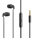 Anti-Noise Sleeping Headphones with Microphone Button Control Headset Noise Cancelling Earphone Supply Household, Double 3.5mm Black