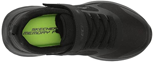 Skechers Kids Bounder - Gorven Slip-On Sneaker, Black/Black, US 12 Little Kid