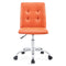 Modway Prim Mid Back Office Chair, Orange