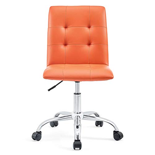 Modway Prim Mid Back Office Chair, Orange