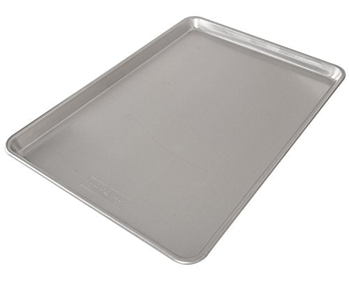 Nordic Ware 44600AMZ Natural Aluminum Commercial Baker's Big Sheet, Silver, 21 inches X 15 inches