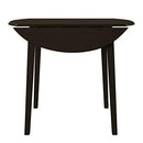 Signature Design by Ashley Hammis Round Dining Room Drop Leaf Table, Dark Brown