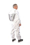 FOREST BEEKEEPING SUPPLY Premium Cotton Beekeeping Suit with Fencing Veil Suitable for Beginner & Commercial Beekeepers Brass Zippers Thumb Straps Hive Tool Pockets-Medium