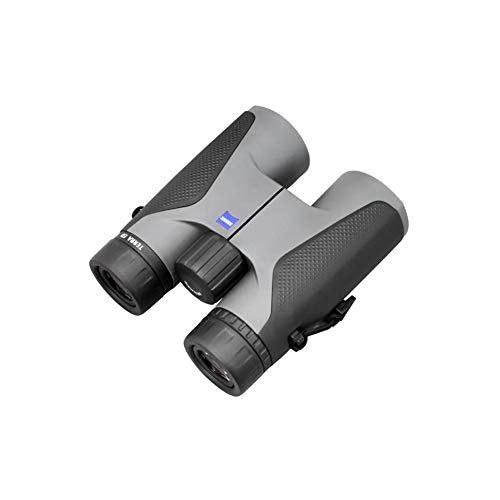 ZEISS Terra ED Binoculars 8x42 Waterproof, and Fast Focusing with Coated Glass for Optimal Clarity in All Weather Conditions for Bird Watching, Hunting, Sightseeing, Grey