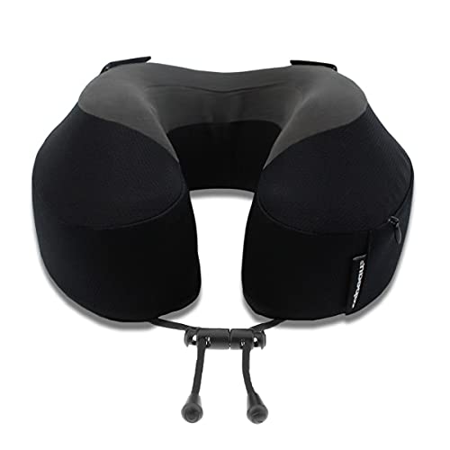 Cabeau Evolution(R) S3 Memory Foam Neck Travel Pillow Jet Black