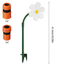 Garden Lawn Sprinklers, Dancing Daisy Garden Water Sprinkler, 720° Rotating Crazy Daisy Sprinkler, Funny Dancing Grass Water Sprinkler Auto Irrigation System for Garden Yard Lawn