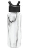 Simple Modern 32 oz Summit Water Bottle with Straw Lid - Gifts for Men & Women Hydro Vacuum Insulated Tumbler Flask Double Wall Liter - 18/8 Stainless Steel Pattern: Carrara Marble