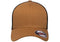 Flexfit Men's Trucker Mesh Cap, Caramel/Black, One Size