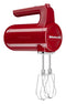 KitchenAid Cordless 7 Speed Hand Mixer - KHMB732, Empire Red