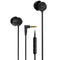 Sleep Earphone Anti-Noise In-Ear Ultra-Soft Headphones Earbuds Headset Phones for Sleeping Travel Relaxation (Black)