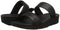 Fitflop Women's LULU Leather Slides Schiebe-Sandalen, All Black, 5 UK, All Black, 5 UK