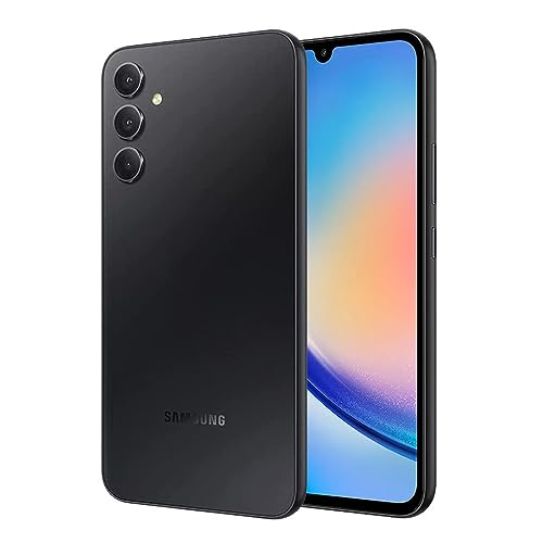 SAMSUNG Galaxy A34 5G + 4G LTE Latin American Version (256GB + 8GB) Unlocked Worldwide 6.6" 120Hz 48MP Triple Camera - (Black)