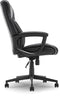 Serta Style Hannah II Office Chair, Bonded Leather, Black