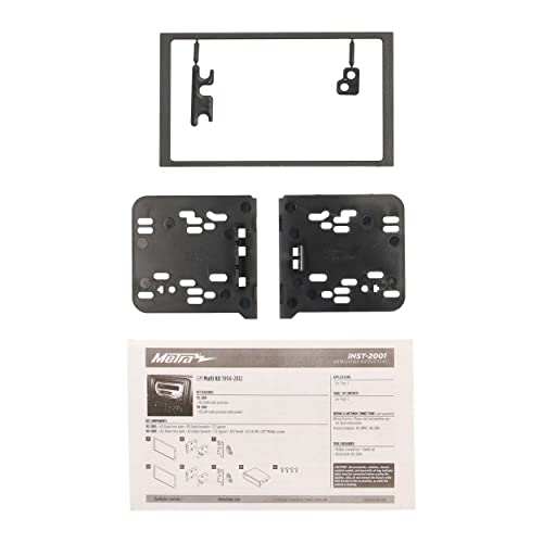 Metra Electronics 95-2001 Double DIN Installation Dash Kit for Select 1990-Up GM Vehicles