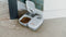Cat Mate C200 2 Meal Automatic Pet Feeder for Cats and Small Dogs with Ice Pack, White