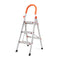 HORUSDY 3 Step Ladder Folding Aluminium Portable Multipurpose Household Lightweight Sturdy Anti-Slip 150KG Ladder Folding Step Ladder (3-Step)