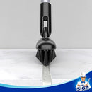 MR.SIGA Grout Scrub Brush with Long Handle, Shower Floor Scrubber for Cleaning, Tile Scrub Brush with Stiff Bristles