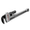 HAUTMEC 36 Inch Aluminum Straight Pipe Wrench, Adjustable Plumbing Wrench, 4" Jaw Capacity, Heavy Duty Plumbing Pipe Wrench, for Pipes, Tees, Ball Valves and Other Objects HT0188-PW