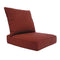 BOSSIMA Outdoor Patio Cushions Deep Seat Chair Cushions Sunbrella Furniture Cushions Burgundy