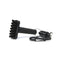 Grooveit Mini G The Dry Scrubber Golf Club Cleaning Brush, 3 Year, Magnetic Attachment Black
