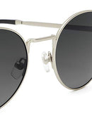 Hawkers Unisex MOMA Sunglasses, SILVER Black Gradient, 50 UK