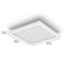 Philips Hue White & Color Ambiance Surimu Panel, 30 x 30 cm, Dimmable, Up to 16 Million Colours, Controllable via App, Compatible with Amazon Alexa (Echo, Echo Dot)