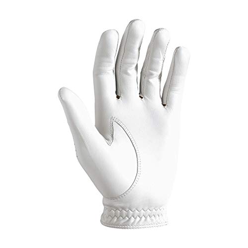 FootJoy Men's Pure Touch Limited Golf Gloves White X-Large, Worn on Left Hand