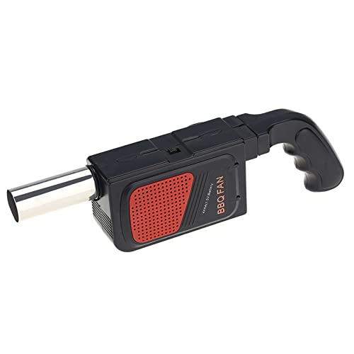 Electric BBQ Fan, BBQ Fan Air Blower Portable Handheld Electricity Air Blower BBQ Cooking Fan Air Blower Fire Bellows Tool for Barbecue Outdoor Picnic Camping Hiking