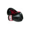 Pro Force Leatherette Boxing Gloves with White Palm, unisex-adult unisex-child mens womens, Black with Red Palm, 24 oz.
