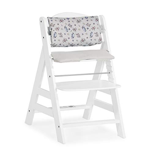 Hauck Alpha+ Highchair Pad Deluxe, Winnie The Pooh Exploring - Highchair Cushion, Soft Fabric, Machine Washable