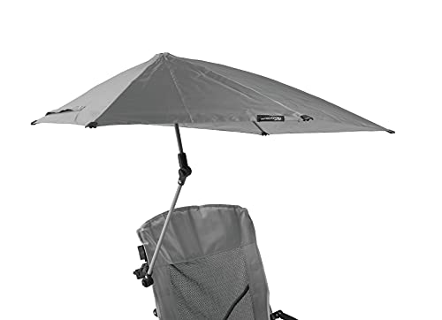 Sport-Brella Beach Chair with UPF 50+ Adjustable Umbrella, Grey