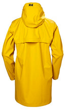 Helly Hansen Women's Standard Moss Hooded Waterproof Windproof Rain Coat, 344 Essential Yellow, X-Large