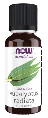 Now Essential Oils Eucalyptus Radiata Oil, Mildly, 1-Ounce