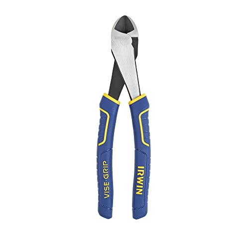 IRWIN VISE-GRIP Diagonal Cutting Pliers, 8", 2078308