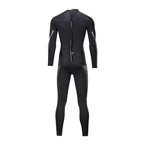 ZCCO Wetsuits Men's 3mm Premium Neoprene Full Sleeve Dive Skin for Spearfishing,Snorkeling, Surfing,Canoeing,Scuba Diving Wet Suits(3XL)