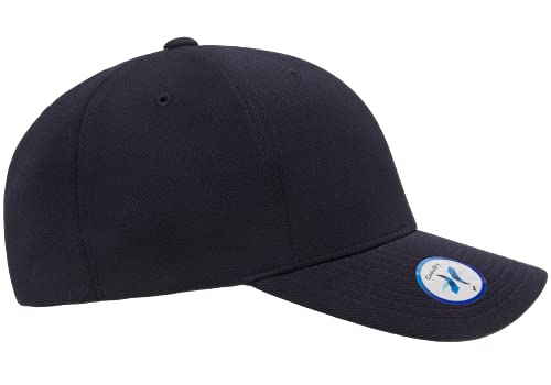 Flexfit Men's Cool & Dry Sport, Navy, Small-Medium