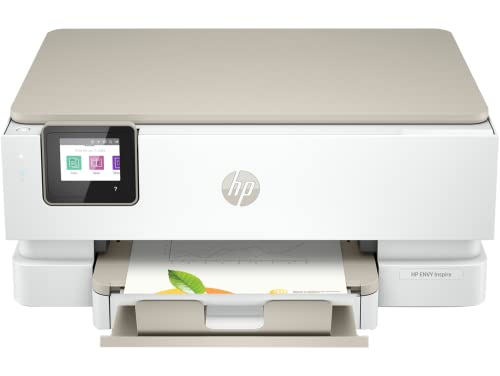 HP ENVY Inspire 7220e All-in-One Printer, Color, Up to 22 PPM, Print/Copy/Scan, A4 Printer, Small Office/Home Office Personal Printer (T8W92A)