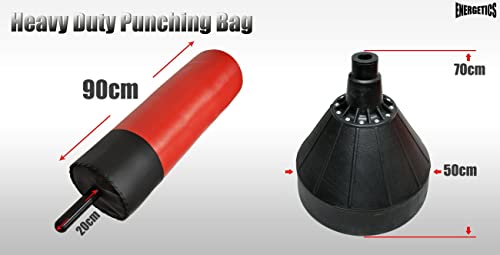 Free Standing Boxing Punching Bag - Boxing Stand Dummy Target Fitness Kick MMA