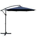 Instahut Outdoor Umbrella 3M Cantilever Beach Umbrellas Sun Garden Shade Patio