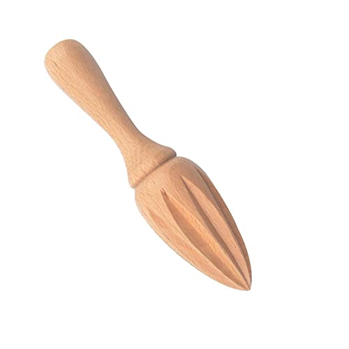 Lemon Cone Juicer Squeezer Wooden Manual Press Juicer Fruit Reamers for Lemon Juice, Lime Juice, Orange Juice, Citrus Fruits