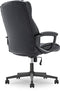 Serta Style Hannah II Office Chair, Bonded Leather, Black