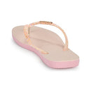 Havianas Womens Slim Glitter Flourish Summer Beach Flip Flops - Pink - 6/7 UK